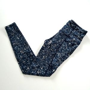 Athleta Salutation Stash Pocket High Rise Full Leggings Blue Sandstone XS